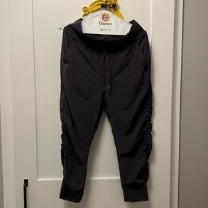 Athleta joggers size 6. Great condition dark dark purple/eggplant color